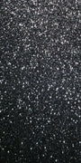 Black Glitter Acrylic (1pc) 3mmx2"x2" Jewelry Crafts Inlay