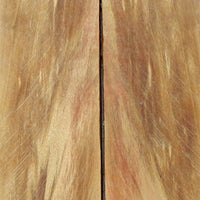 Box Elder Burl Stabilized Clear (2 pc) Knife Scales 1/4" x 1 1/2" x 5" - (56) - Wood Acrylic Supply