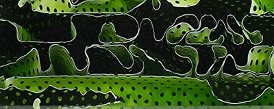 Olive Water Mesh BTW82KSM Acrylic (2 pc) Knife Scales 1/4