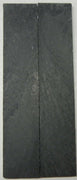 Solid Black Inlace Acrylester sc1 20(2 pc) Knife Scale 3/16" x 1 1/4" x 6 - (20) - Wood Acrylic Supply
