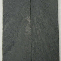 Solid Black Inlace Acrylester sc1 20(2 pc) Knife Scale 3/16" x 1 1/4" x 6 - (20) - Wood Acrylic Supply