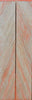 Hybrid Tiger Oak-Orange (2 pc) Knife Scales 3/16" x 3/4" x 5" - (40) - Wood Acrylic Supply