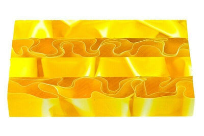 Canary Water Acrylic Pen Blank 3/4