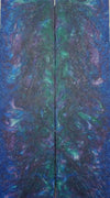 Peacock Inlace Acrylester #16 (2 pc) Knife Scales 3/8" x 1 1/2" x 5"