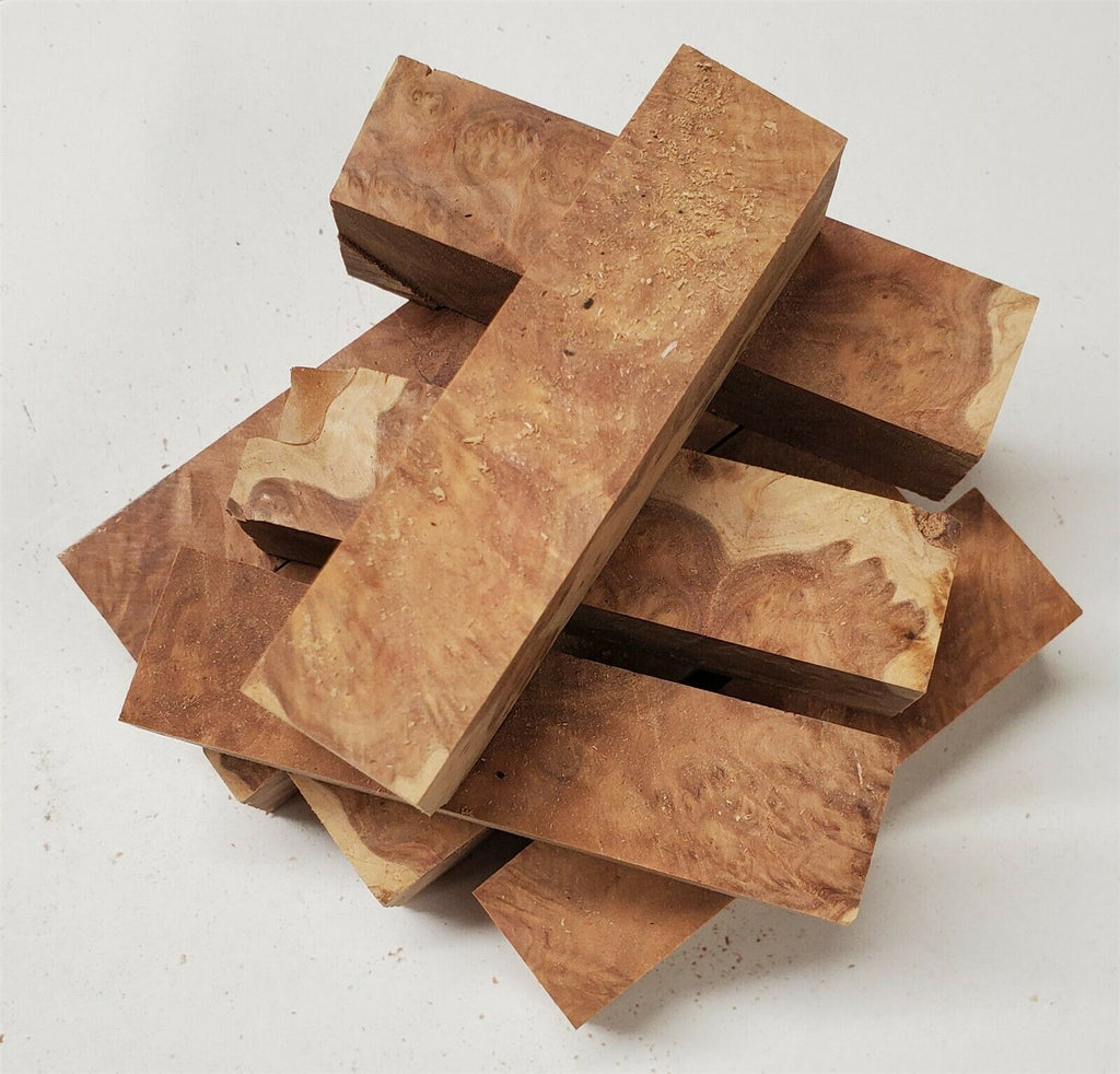 Mallee Brown Burl (1 pc) Pen Blank Short 3/4"sq x 3" - (71) - Wood Acrylic Supply