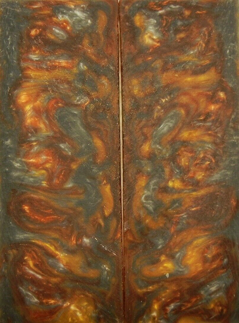 Molten Metal Acrylester #24 (2 pc) Razor Knife Scales 3/16" x 2" x 6" - Wood Acrylic Supply