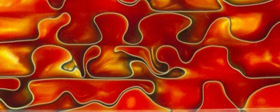 Tye Dye BTW124KSM Acrylic (2 pc) Knife Scaless 1/4