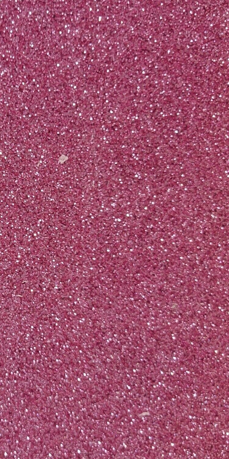Pink Glitter Acrylic (1pc) 3mmx2"x2" Jewelry Crafts Inlay