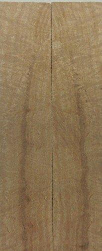 Oak Black Burl (2 pc) Knife Scales 3/16" x 1" x 5" - 7552 - Wood Acrylic Supply