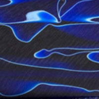 Acetate 1 1/2" sq x 2 3/4" Bottle Stopper #14 - Blue Ripples - Wood Acrylic Supply