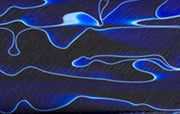 Acetate 1 1/2" sq x 2 3/4" Bottle Stopper #14 - Blue Ripples - Wood Acrylic Supply