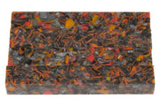 Fractured Lava Acrylic Pen Blank 3/4"x3/4"x5" BTWPBM1042 (1 pc) - Wood Acrylic Supply