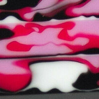 Black and Berry Camo BTW6KSS Acrylic (2 pc) Knife Scales 3/16" x 1 1/2" x 6" Black and Berry Camo BTW6KSS - Wood Acrylic Supply
