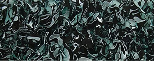Fractured Cool Mint BTW52KSS Acrylic (2 pc) Knife Scales 3/16" x 1 1/2" x 5"
