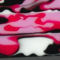 Black and Berry Camo BTW6KSS Acrylic (2 pc) Knife Scaless 3/16" x 1 1/2" x 5"