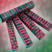 Pink Lotus Genesis Acrylester 1 pc Pen Blank 3/4" x 5" Blanks - Wood Acrylic Supply