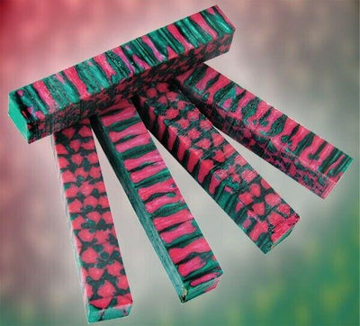 Pink Lotus Genesis Acrylester 1 pc Pen Blank 3/4