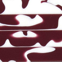 Maroon Pride BTW74KSS Acrylic (2 pc) Knife Scales 3/16" x 1 1/2" x 6" Maroon Pride BTW74KSS - Wood Acrylic Supply