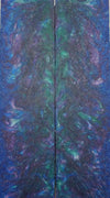 Peacock Inlace Acrylester #16 (2 pc) Knife Scales 3/8" x 1 1/2" x 6"