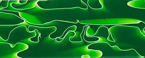 Emerald Water BTW45KSS Acrylic (2 pc) Knife Scales 3/16" x 1 1/2" x 5"