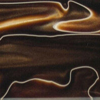 Copper Swirl BTW34Mini Acrylic (2 pc) Mini Knife Scales 3/16" x 1" x 6" Copper Swirl BTW34Mini - Wood Acrylic Supply