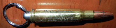 CNC engraved .308 Bullet Keyring