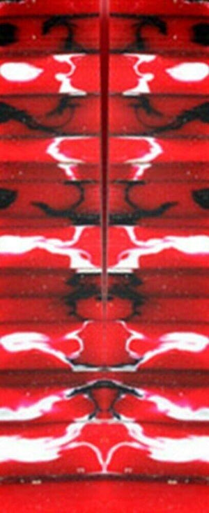 Genesis Joker's Wild Acrylester (2 PC) Mini Knife Scales 3/16 x 3/4 x 5 - Wood Acrylic Supply