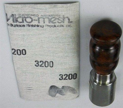 Micro-Mesh Regular Finishing Sheet 1 pc 3" x 6" 3200 grit sheet - Wood Acrylic Supply