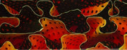 Citrine Water Mesh BTW29KSS Acrylic (2 pc) Knife Scaless 3/16" x 1 1/2" x 5"