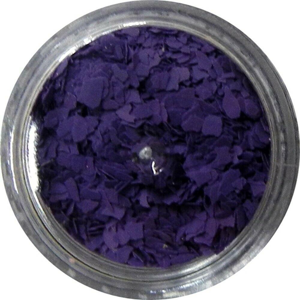 Inlace Inlay Stone Flakes  1pc 3 Gram Jar of  Purple Passion - Wood Acrylic Supply