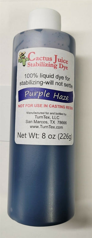 Purple Haze Cactus Juice Stabilizing Dye (1) 8 oz net weight by TurnTex