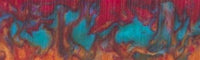Tie Dye Acrylester #116 1" x 1 1/2" x 5" Knife Blank (1 pc)