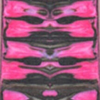 Pink Zebra Genesis Acrylester (2 PC) Mini Knife Scales 3/16 x 3/4 x 5 - Wood Acrylic Supply