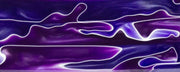 Blue Purple Swirl BTW11PBL Acrylic (1 pc) Pen/Reel/Razor Blank 1"sq x 6" - Wood Acrylic Supply